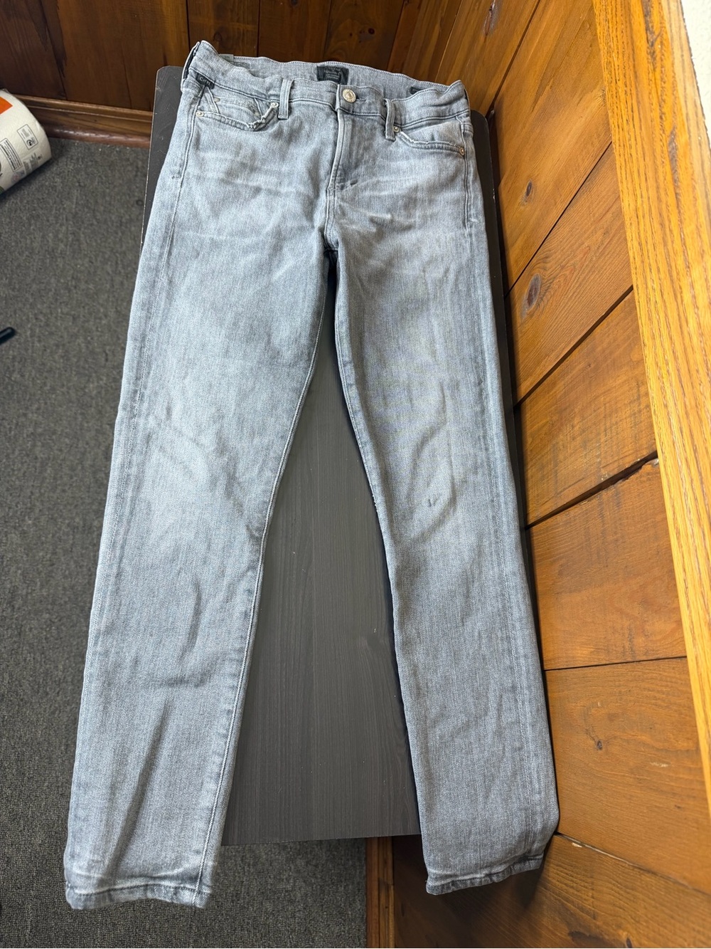 Citizens Of Humanity Women's Skinny Jeans in Light Gray Wash